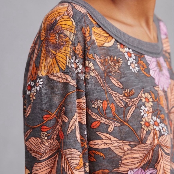 NWT Anthropologie Pilcro Heritage Oversized Boxy Pullover S - Picture 9 of 16